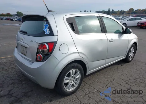 2013 Chevrolet Sonic Lt Auto from USA, damaged, VIN 1G1JC6SG7D4218338